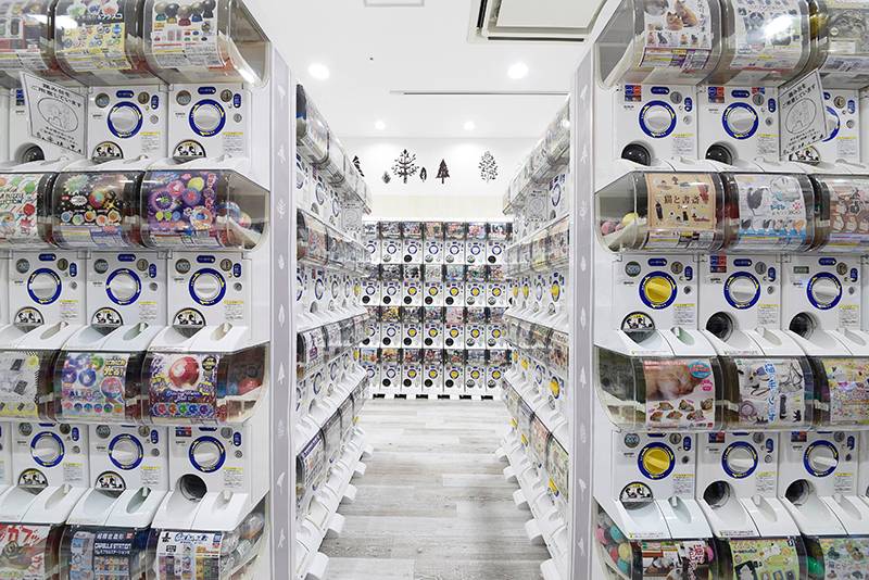 ガチャガチャの森