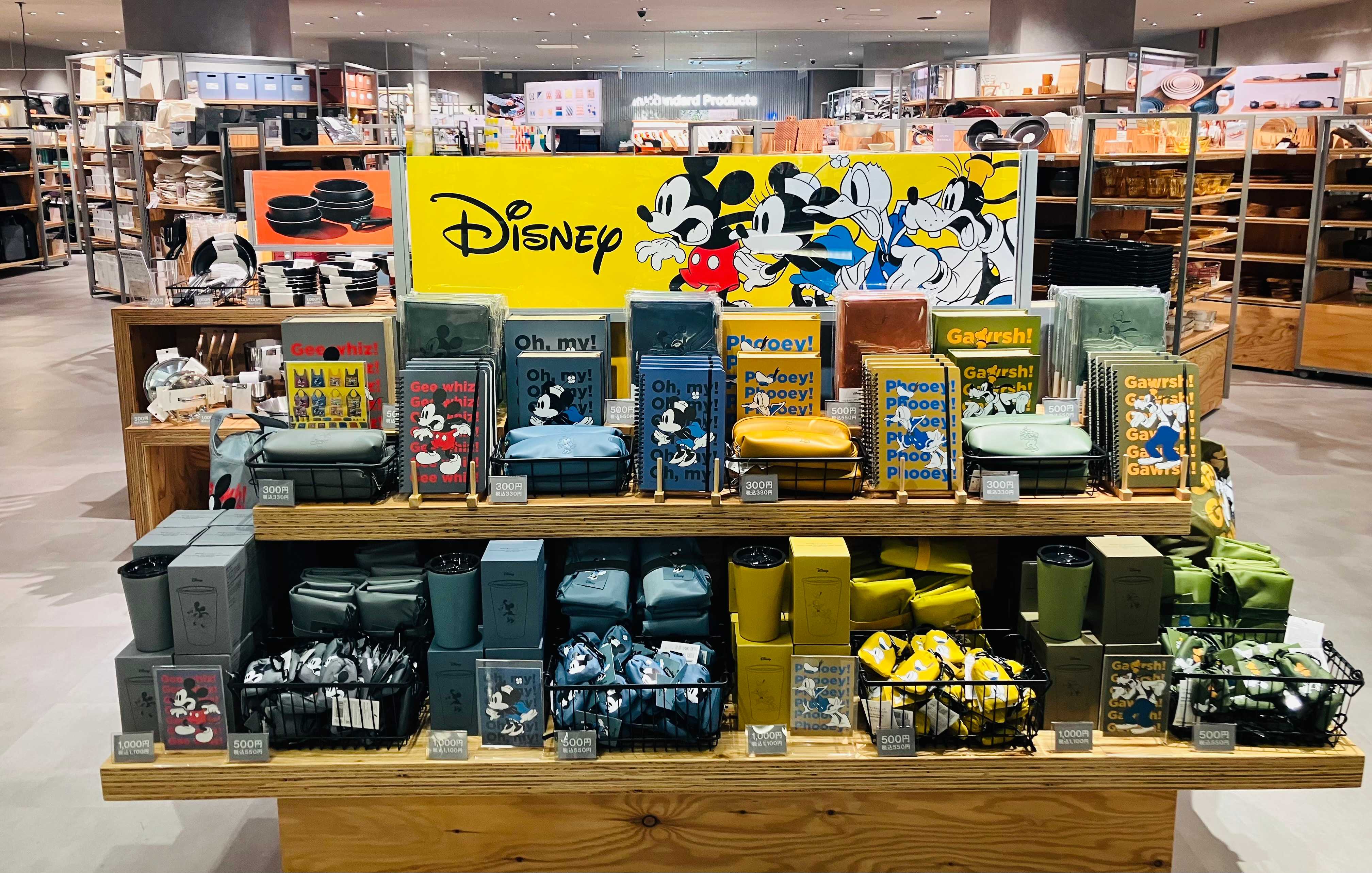 ディズニーデザインアイテムが初登場！