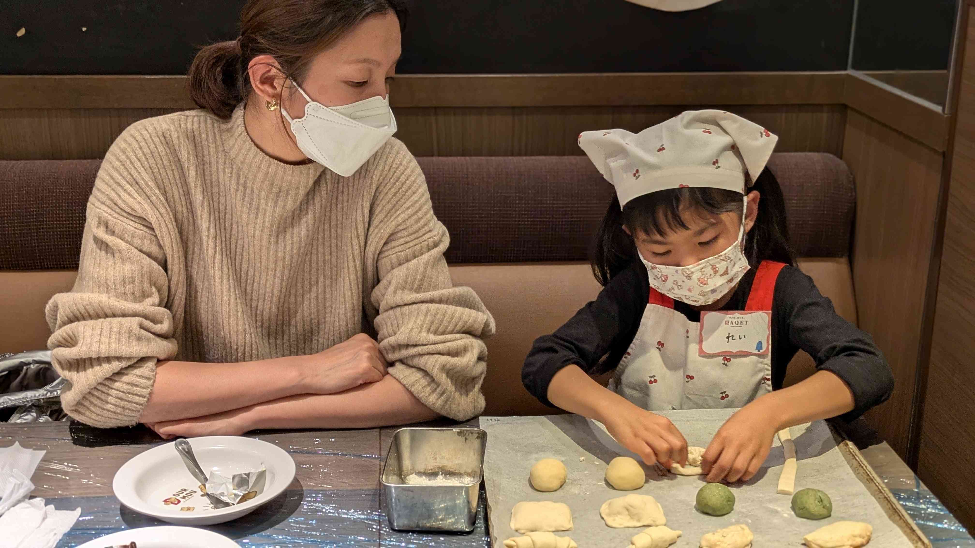 親子パン教室(コースカベイサイドストアーズ)